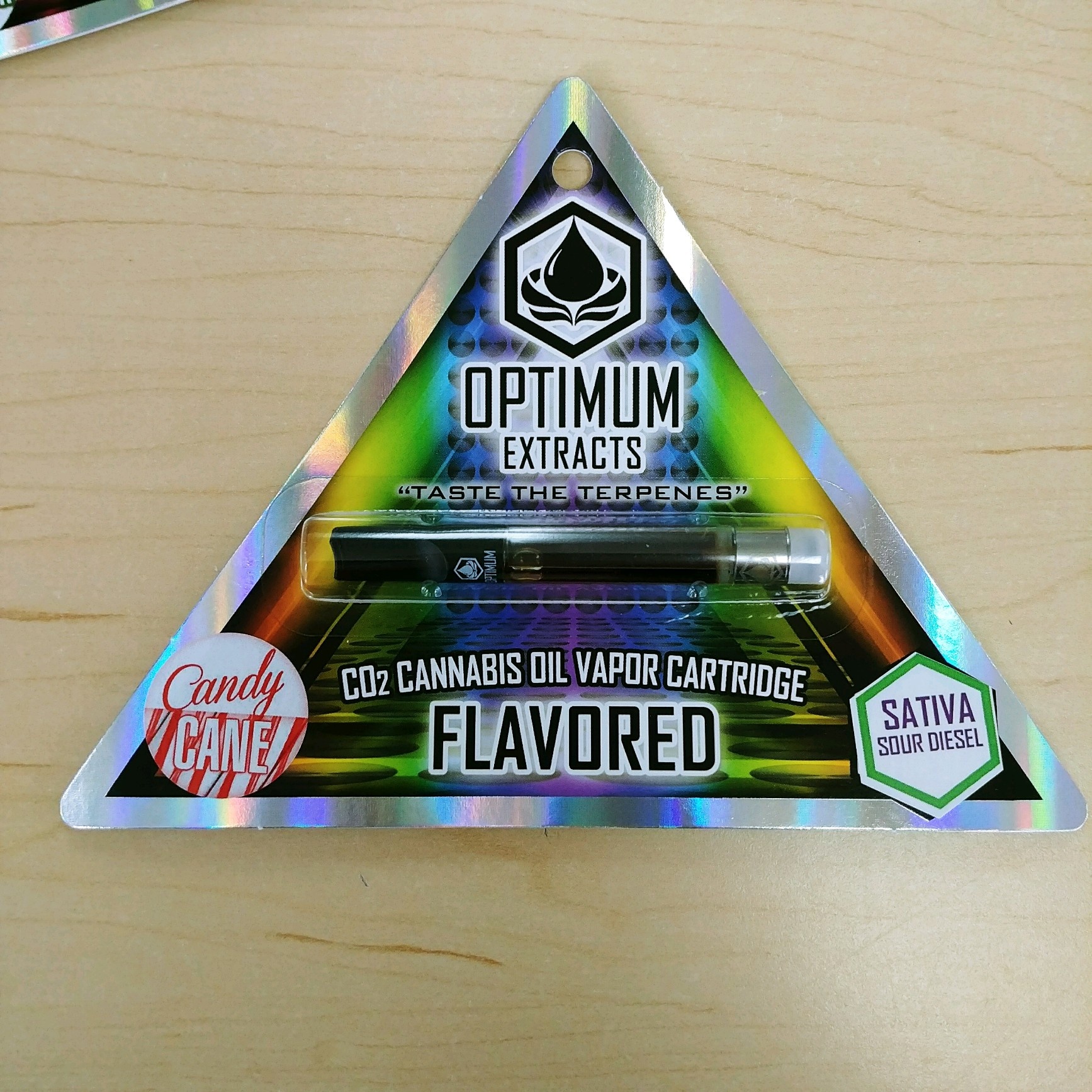 Candy Cane Flavored Sour Diesel 1g Cartridge Product image