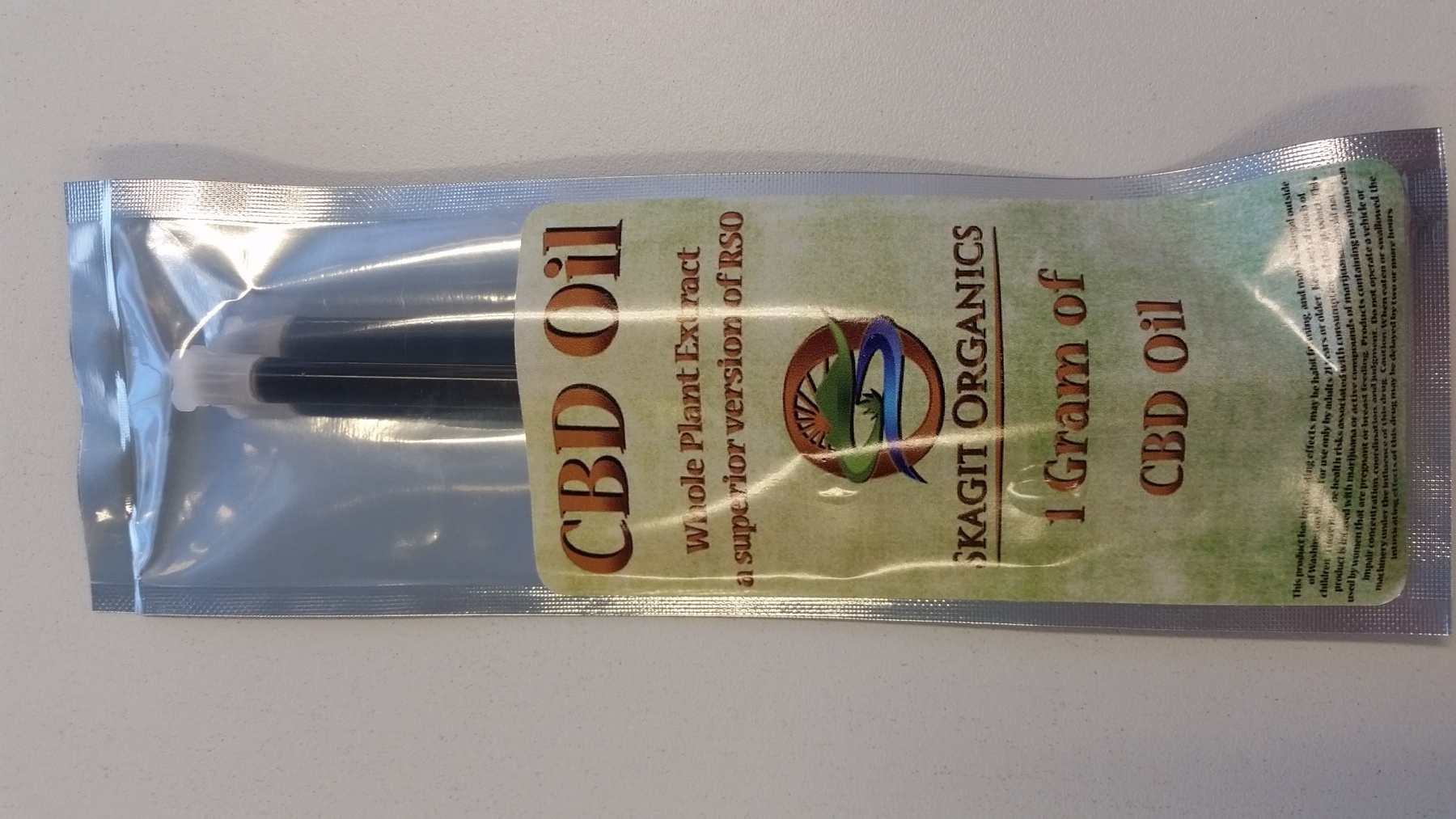 CBD oil 1-gr RSO Product image
