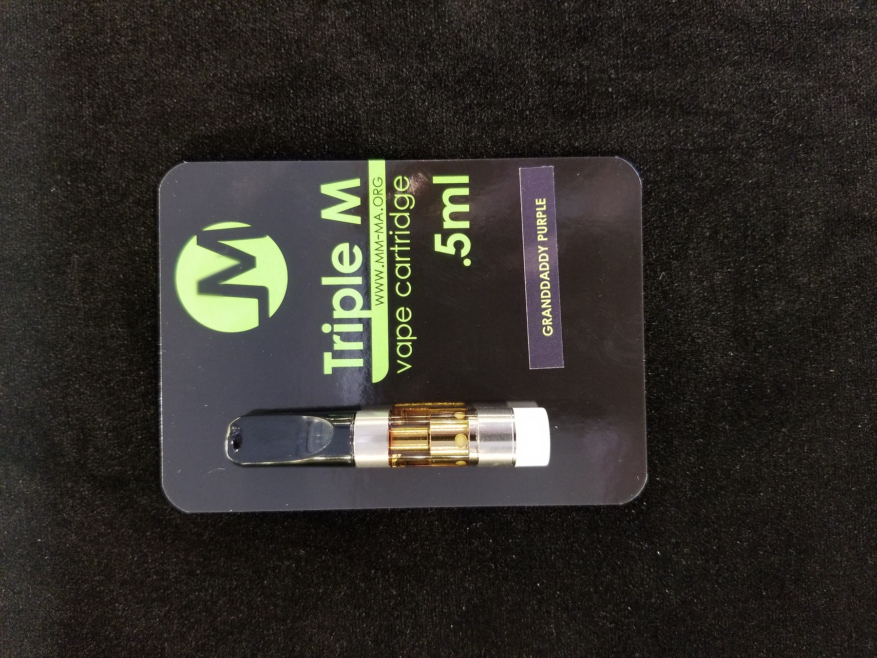 Vape Cartridge: Granddaddy Purple Product image