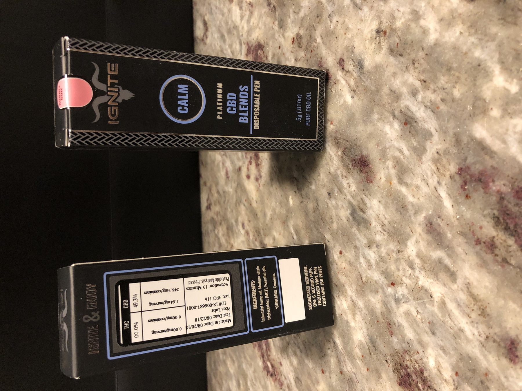 Ignite Premium CBD Disposable Pen - Bubble Gum Product image