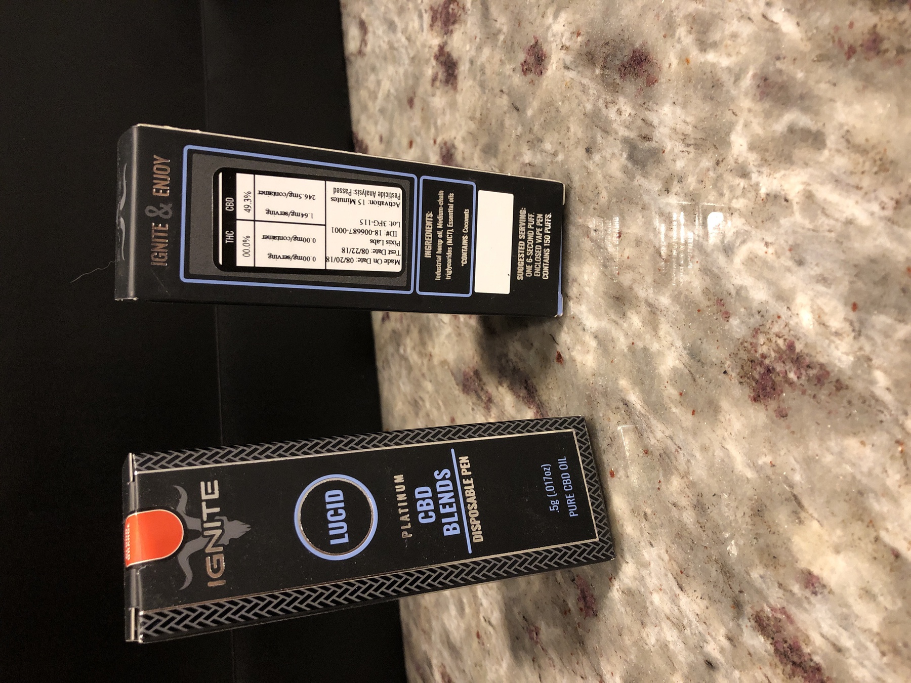 Ignite Premium CBD Disposable Pen - Blood Orange Product image