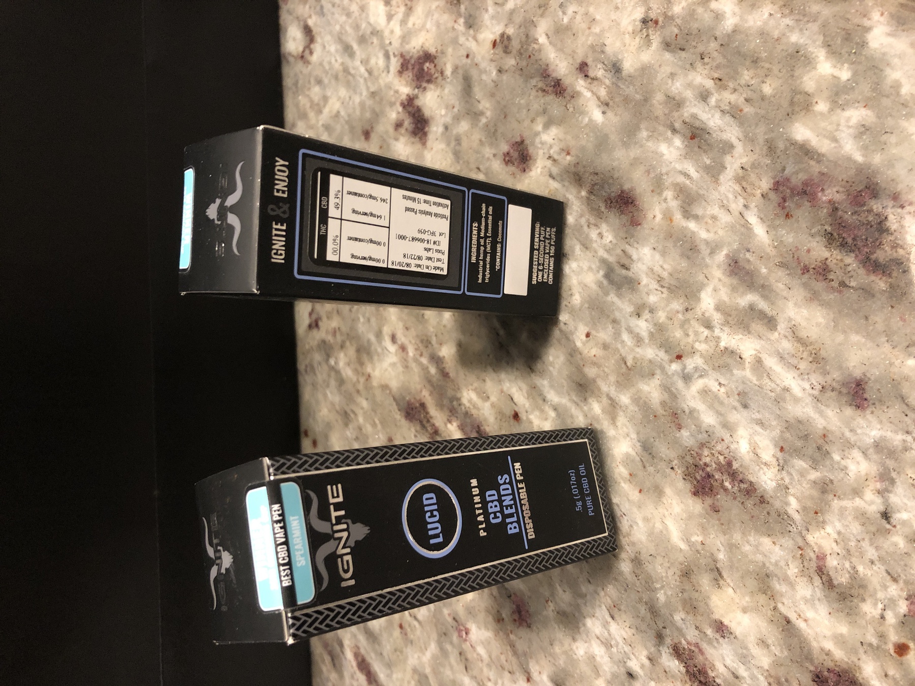 Ignite Premium CBD Disposable Pen - Spearmint Product image