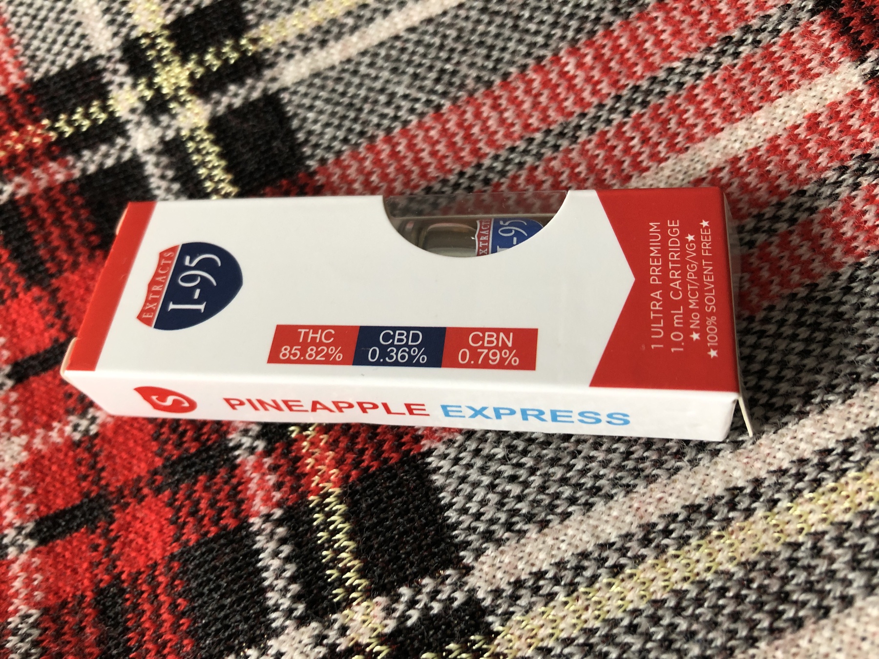 Pineapple Express 1.0 Cartridge (I-95 Brand) Product image
