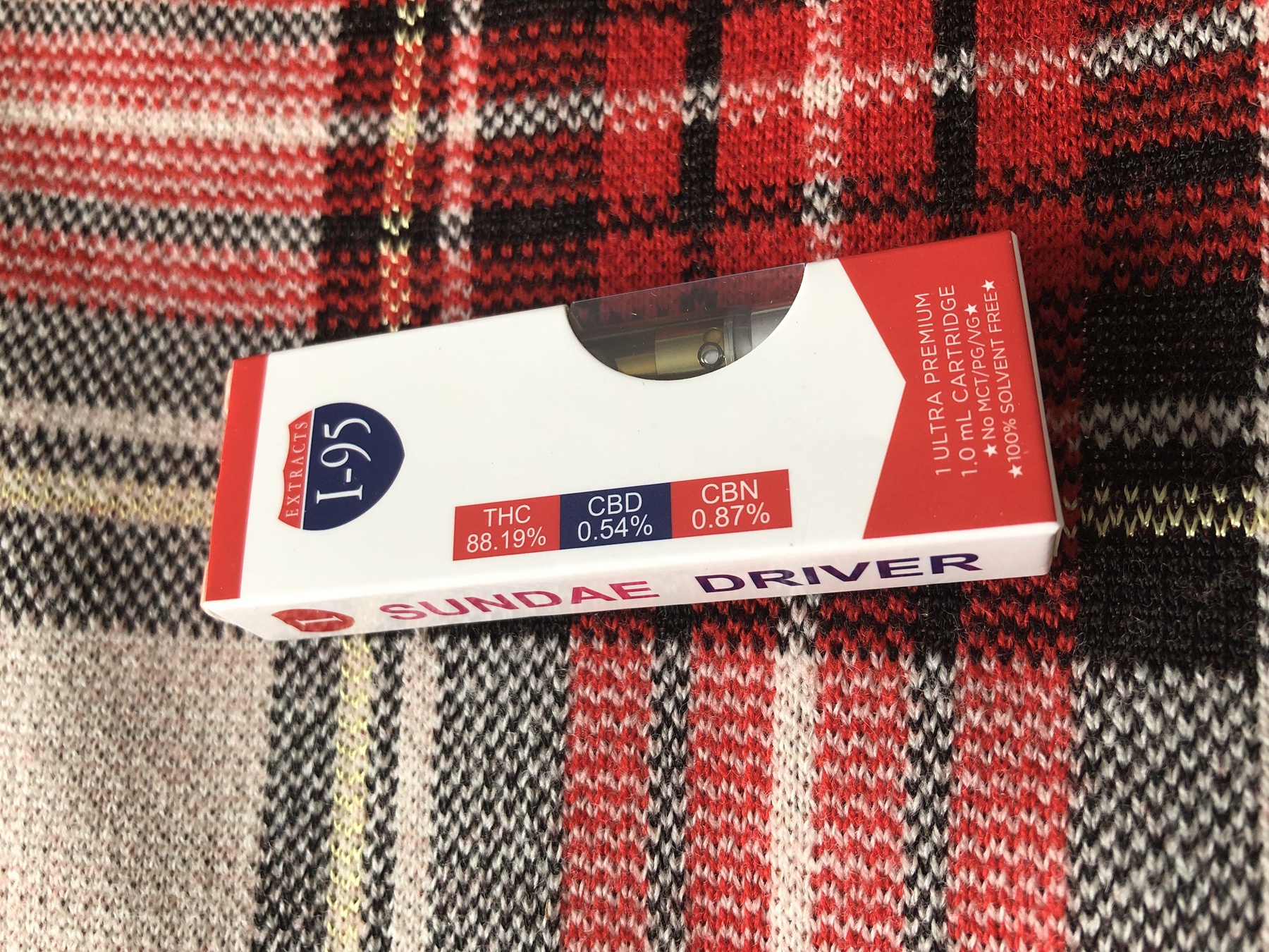 Sundae Driver 1.0 Cartridge (I-95 Brand) Product image