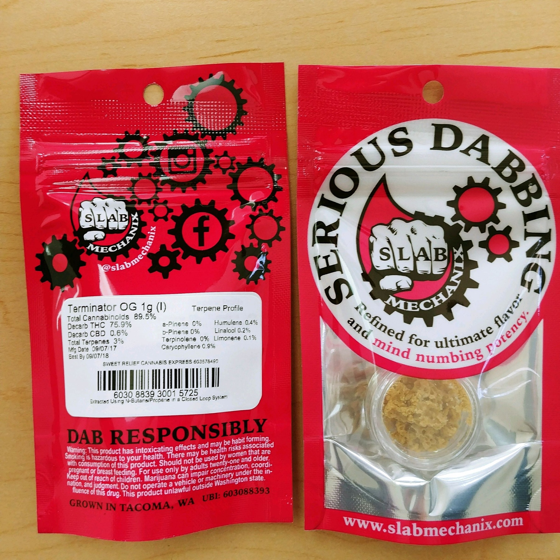 Terminator OG Crumble 1g Product image