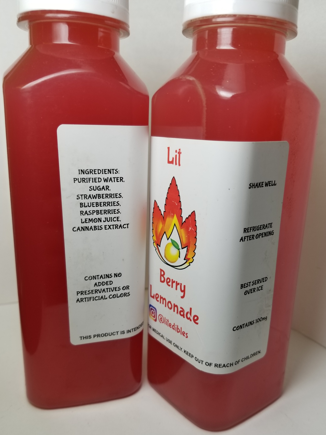 100mg LIT Lemonade- Berry Product image