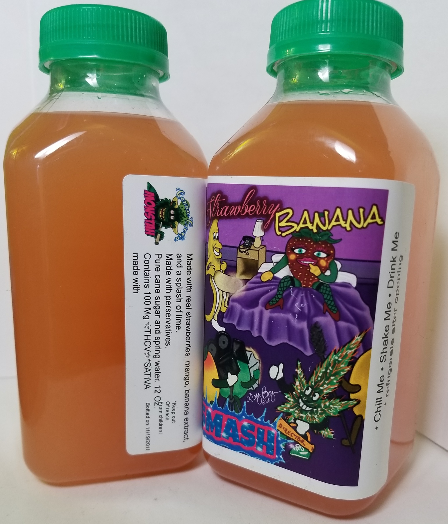 100mg Monstah Juice- Straw/ Banana Product image