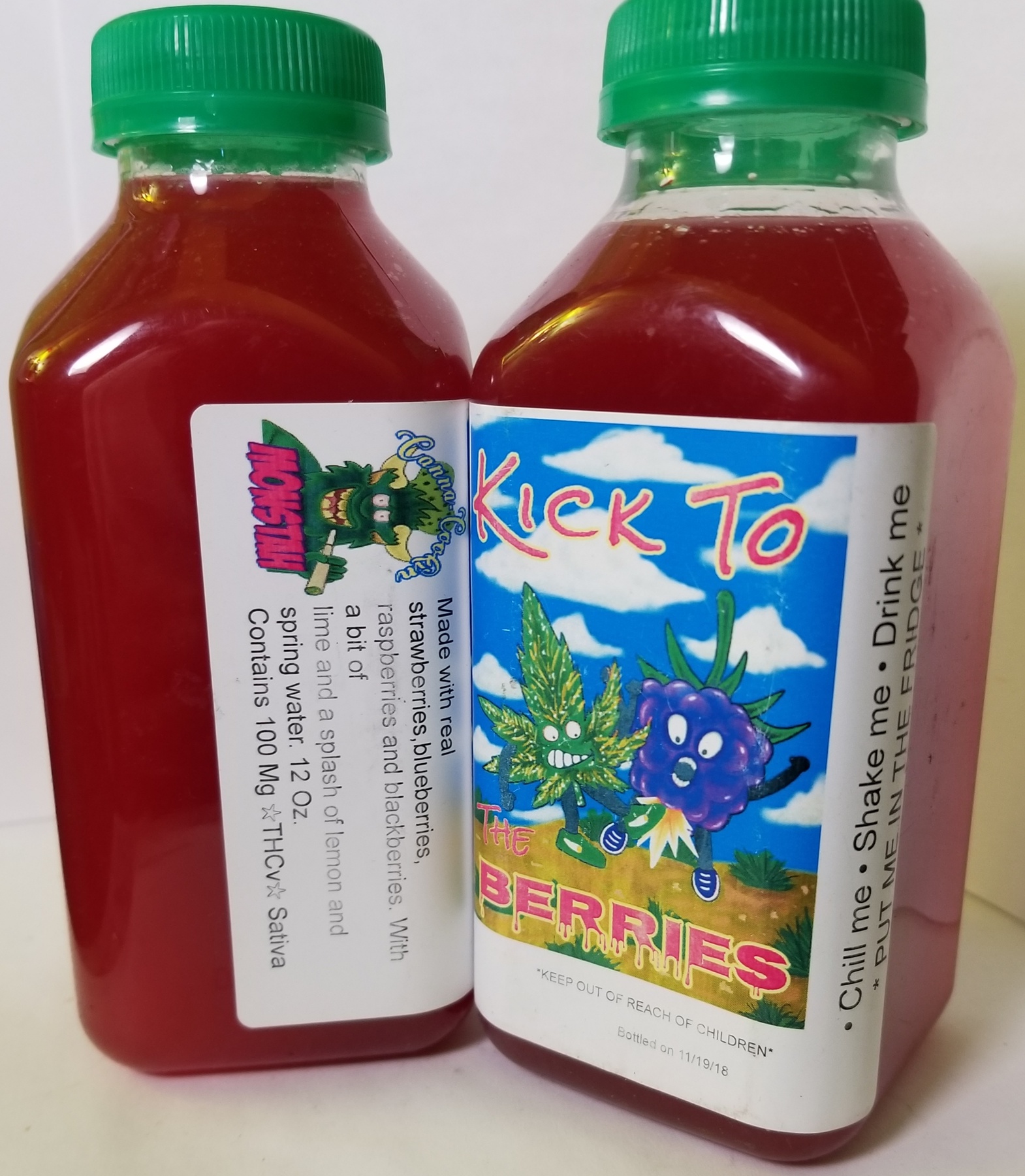 100mg Monstah Lemonade- Berries Product image