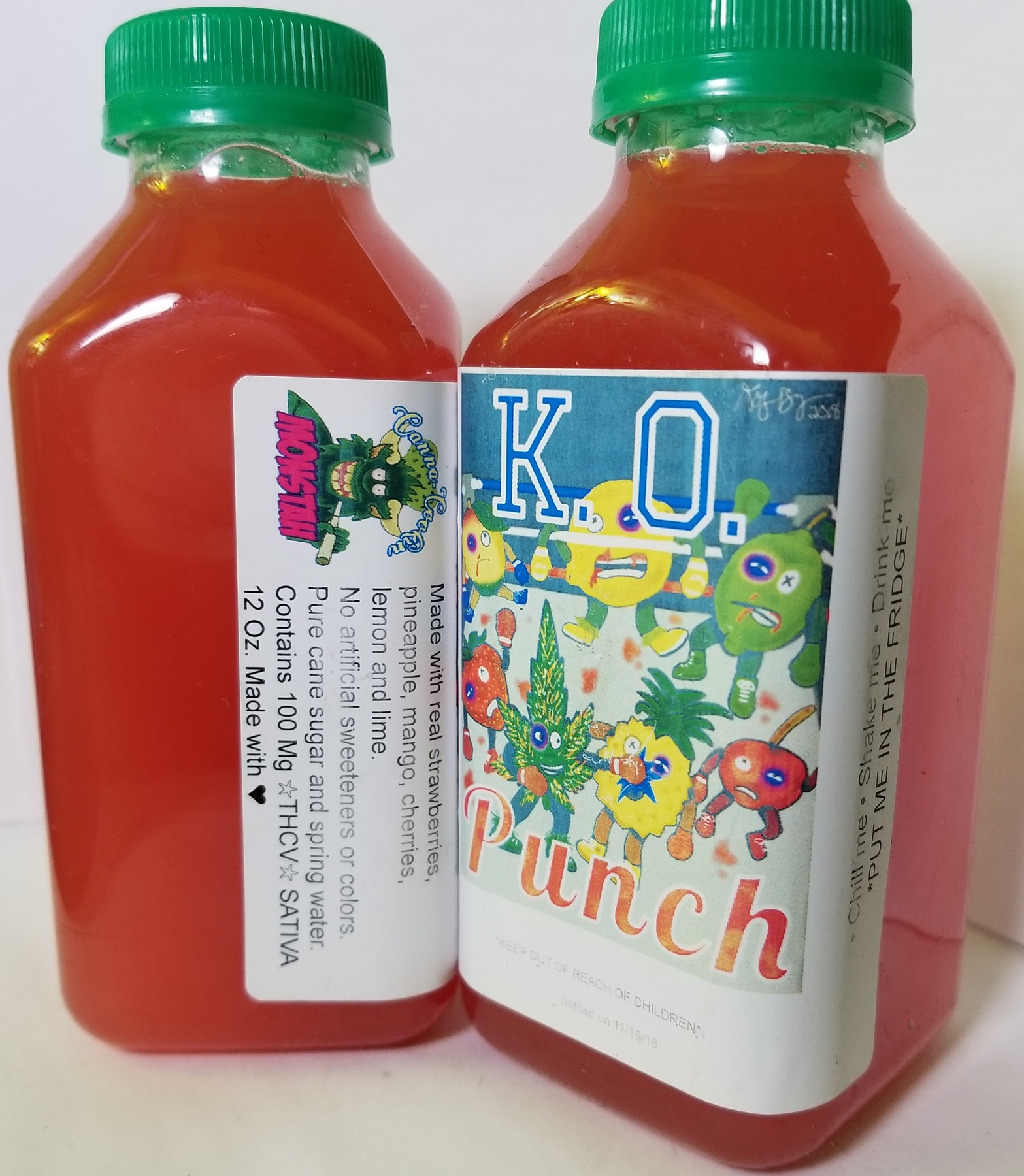100mg Monstah Juice- Fruit Punch Product image