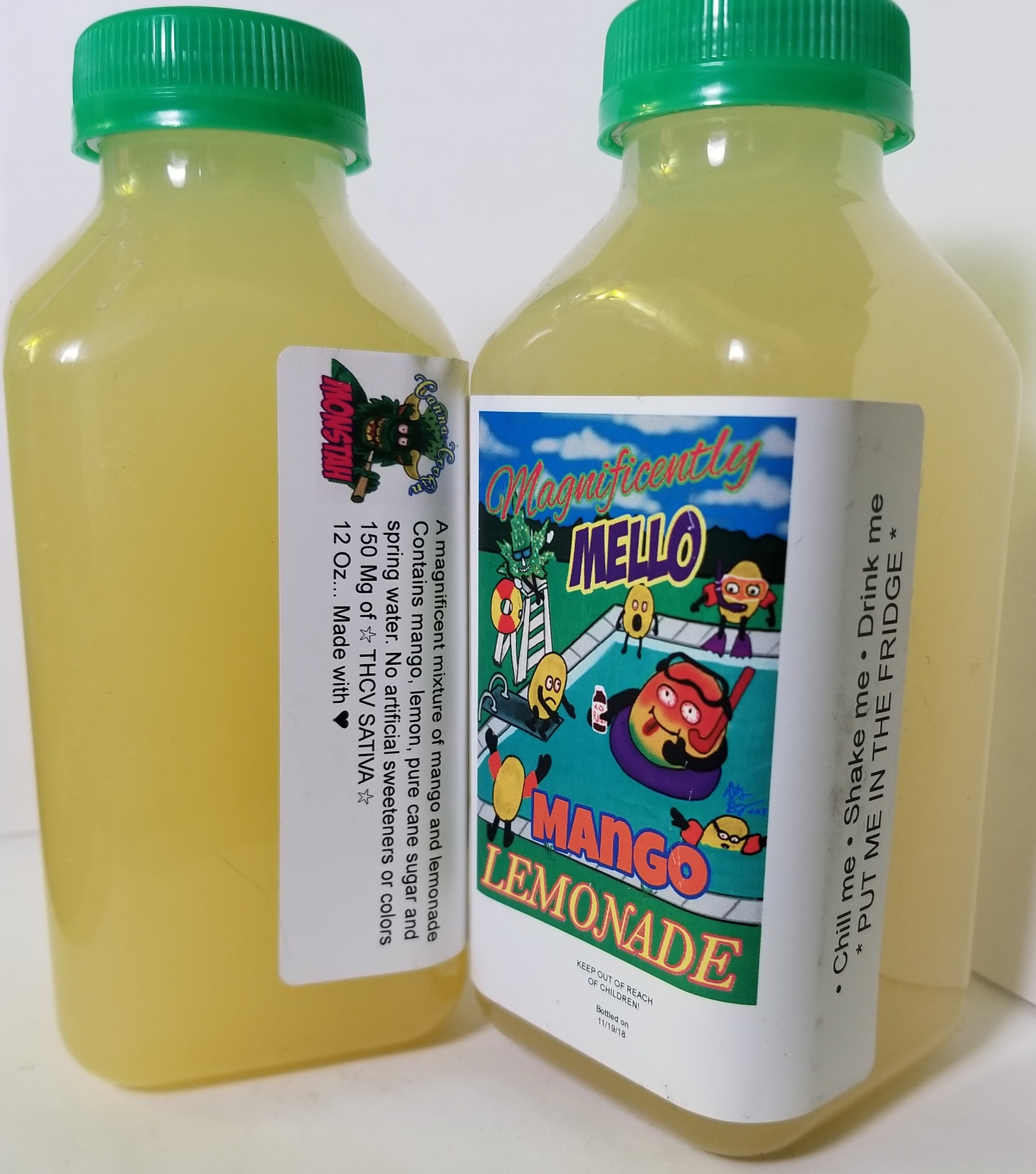 150mg Monstah Lemonade- Mango Product image