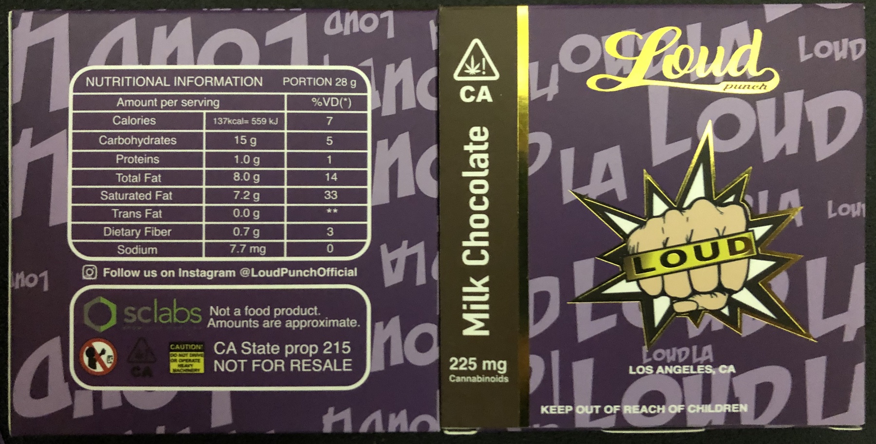 Milk Chocolate Bar 225mg Product image