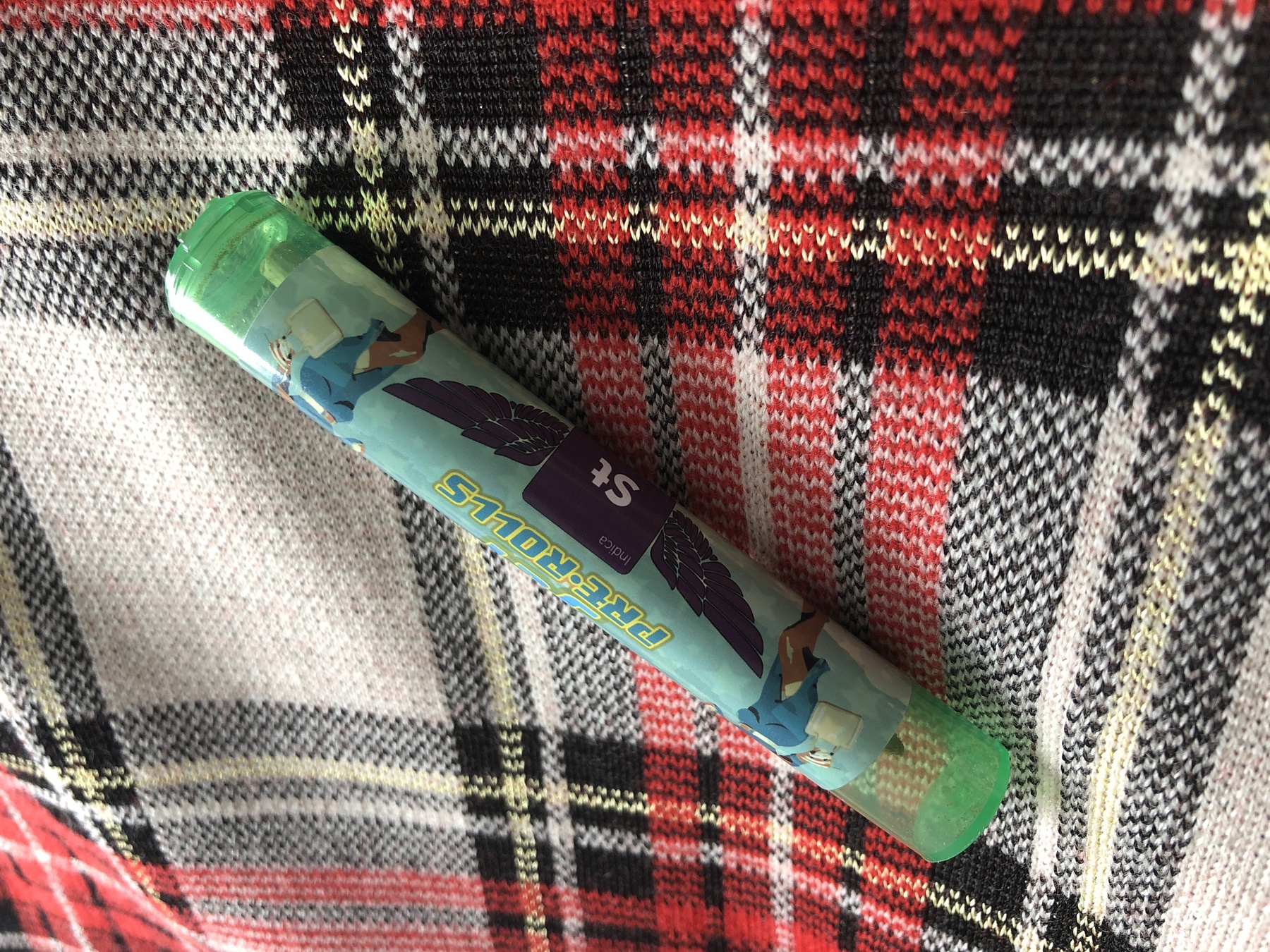 Private JET Sweet Tooth Indica Distillate/Kief wrapped Pre-Rolled Joint Product image