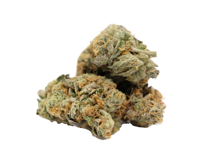 Lemon Swiss harvested flower, as labeled by the cited photo source