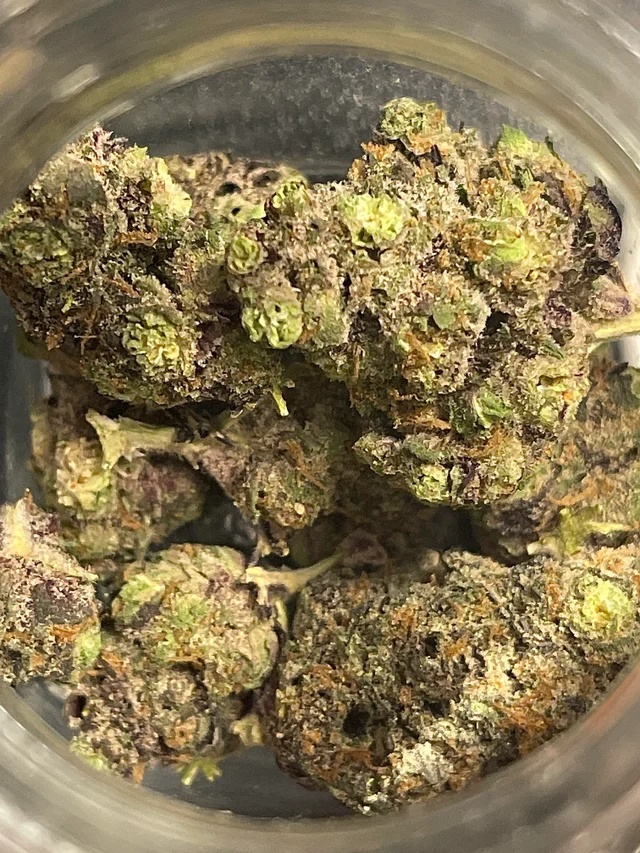 Orchard Nectar flowering cannabis, as labeled by the cited image source