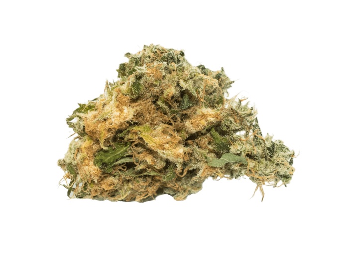 Purple Pig flowering cannabis, as labeled by the cited image source