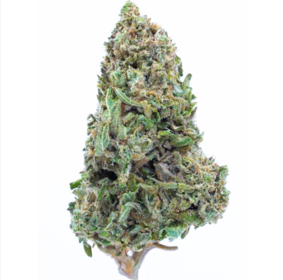 Rainbow Haze flowering cannabis, as labeled by the cited image source